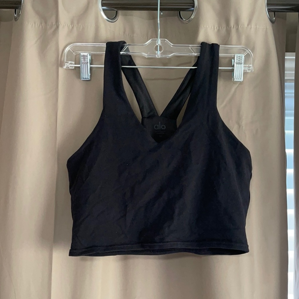 Black Alo crop/bra